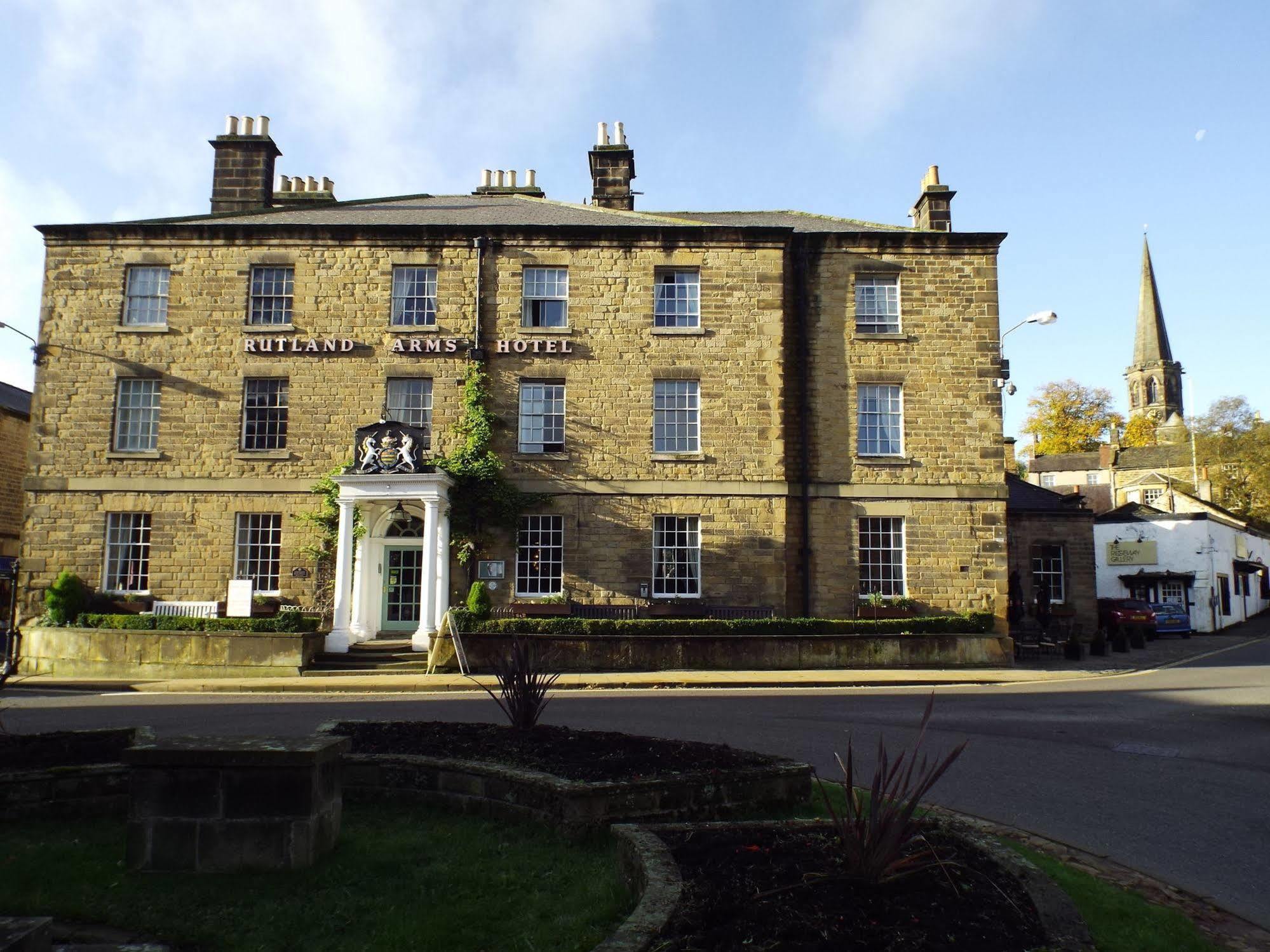 The Rutland Arms Hotel, Bakewell, Derbyshire Bagian luar foto